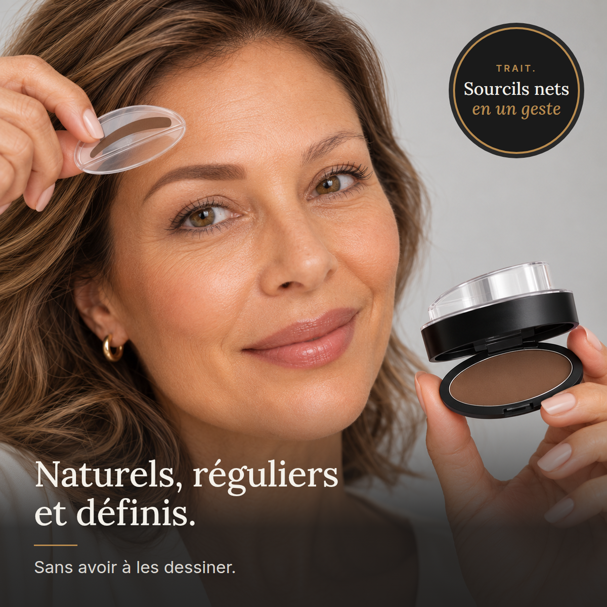 Trait- Kit sourcils au rendu naturel