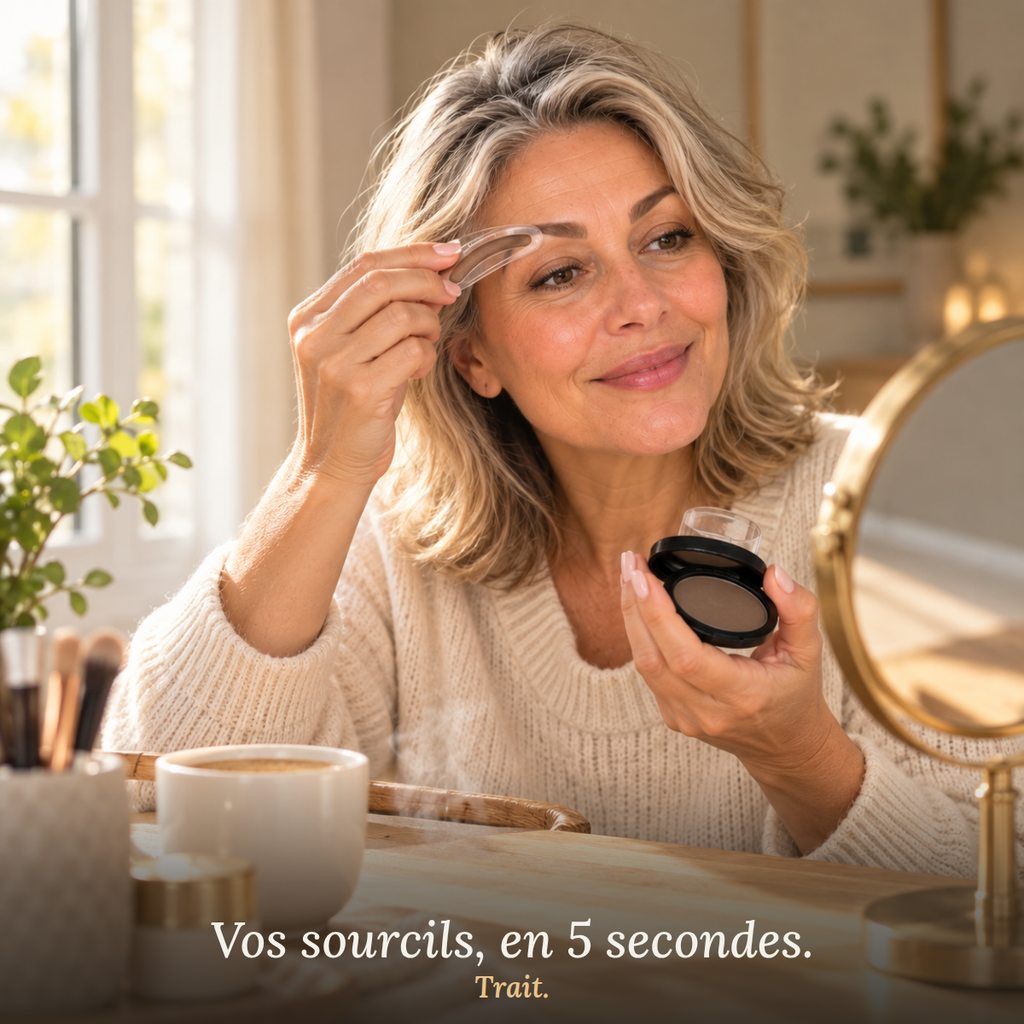 Trait- Kit sourcils au rendu naturel