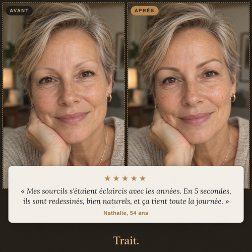 Trait- Kit sourcils au rendu naturel