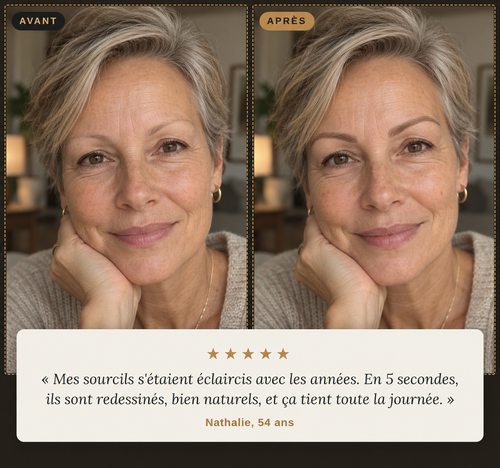 Trait- Kit sourcils au rendu naturel
