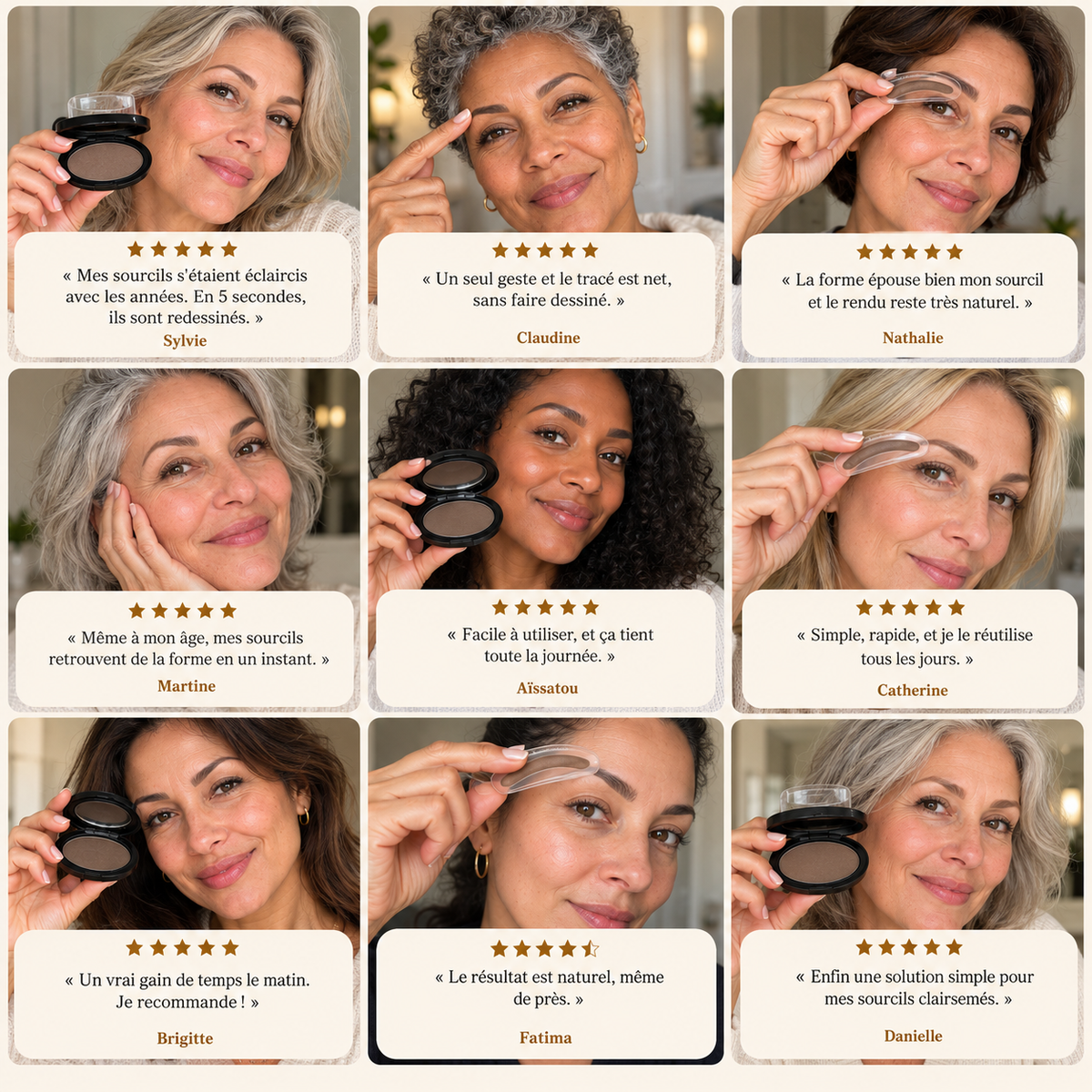 Trait- Kit sourcils au rendu naturel
